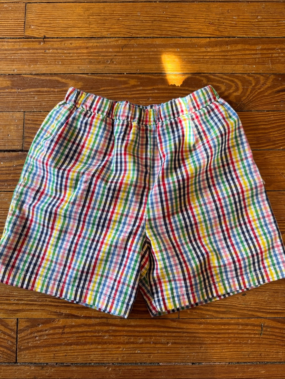 The Beaufort Bonnet Company Multicolor Plaid Kids Shorts